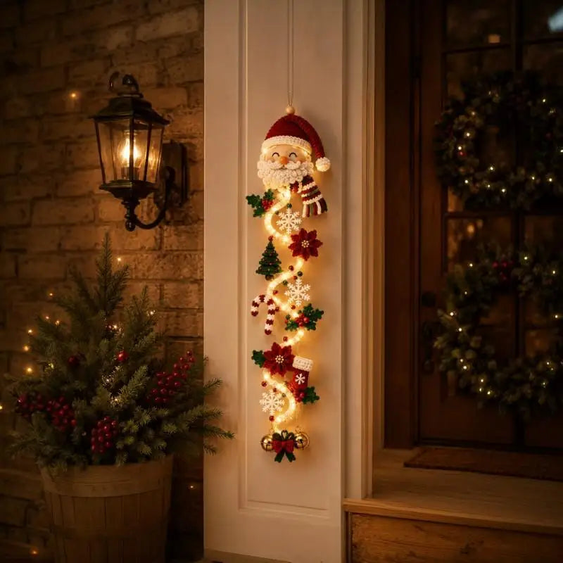 MerryCascade™ Door Hanger 🎅✨ — Glowing Christmas Cheer