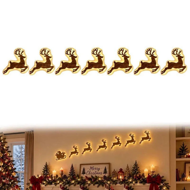 JollyRide™ Wall Décor 🎅🦌 — Bring Santa’s Sleigh to Life