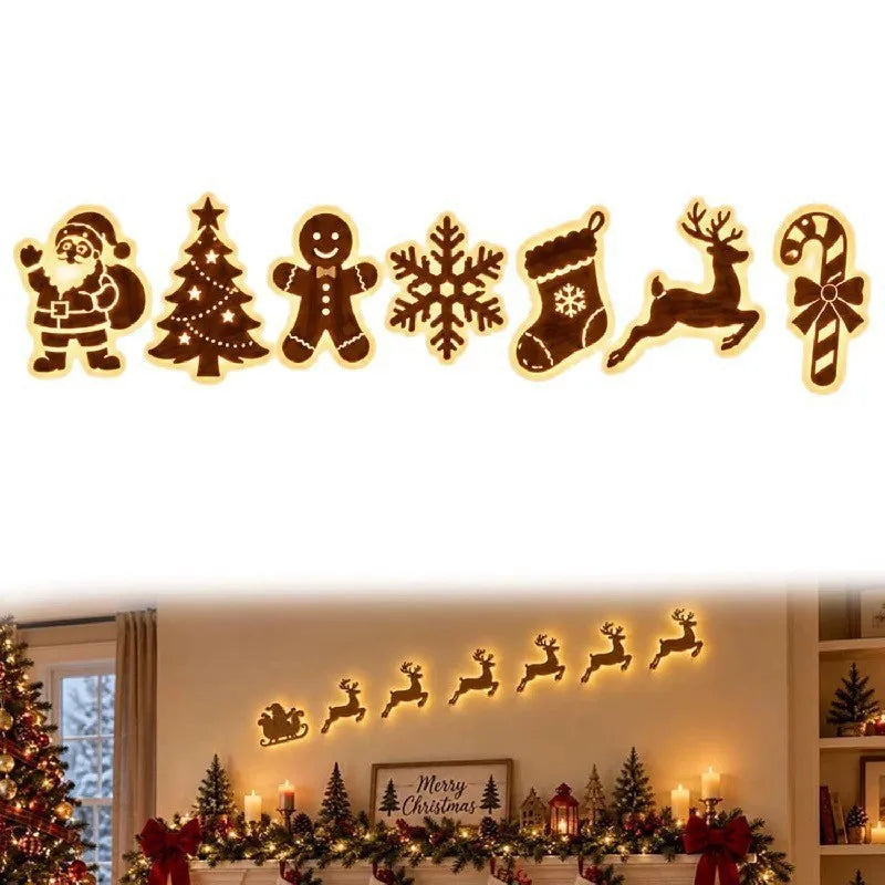 JollyRide™ Wall Décor 🎅🦌 — Bring Santa’s Sleigh to Life