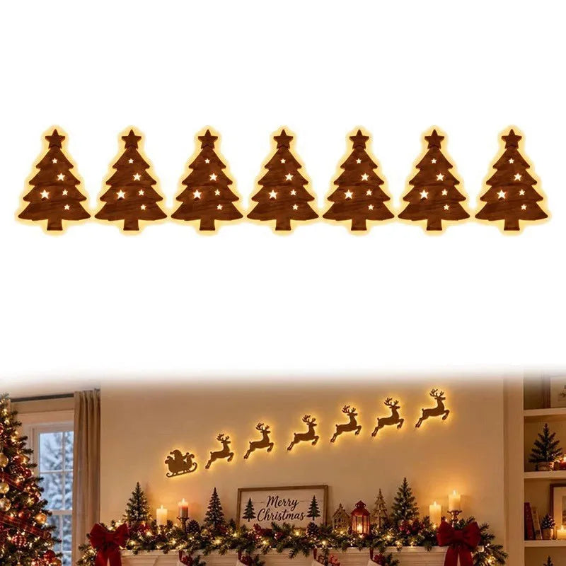 JollyRide™ Wall Décor 🎅🦌 — Bring Santa’s Sleigh to Life